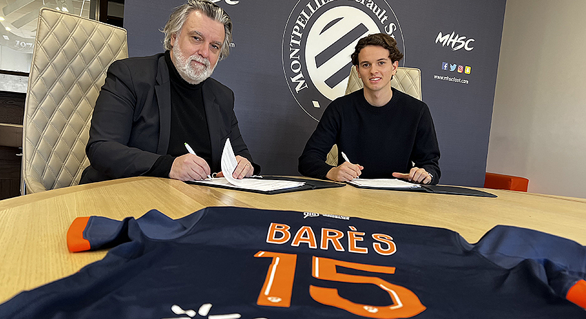 Officiel : Gabriel Barès signe à Montpellier
