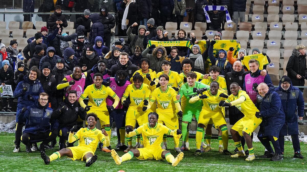 Football Nantes - Youth League : Le FC Nantes arrache son ticket