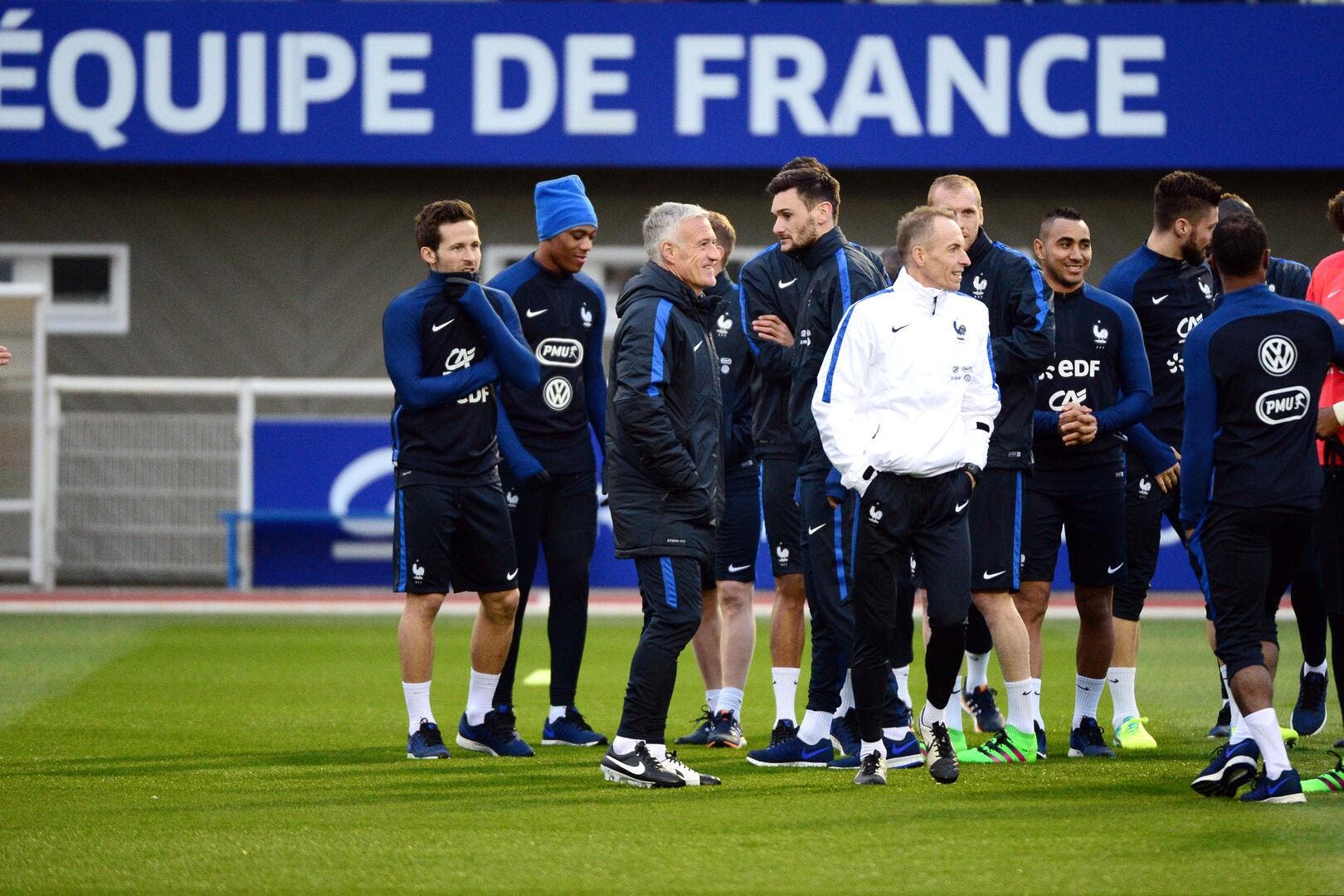 Equipe de France Live Vidéo L'entraînement de l'équipe