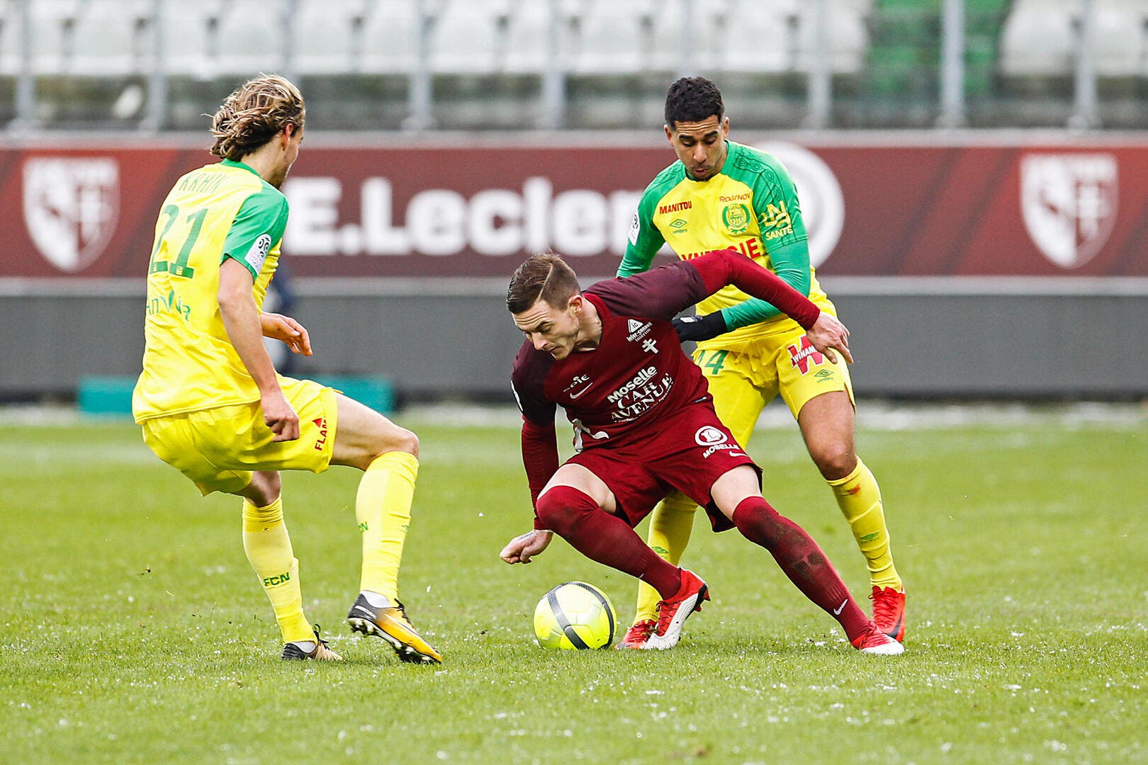 Football Ligue 1 Nantes freine Metz dans sa remontada