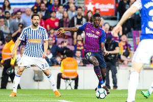 Esp : Le Barça communique sur la blessure de Dembélé