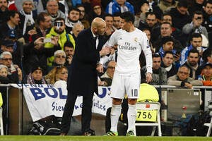 Esp : Son échec au Real, James accuse Zidane et ses chouchous
