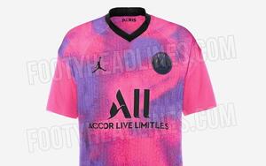 Photo : Un nouveau maillot du PSG fuite, c'est très rose