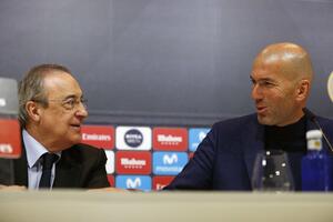 Esp : Zidane ne sautera pas, le Real Madrid soutient Zizou
