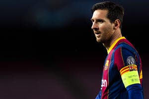 Esp : Messi craque, sa tête n'est plus à Barcelone !