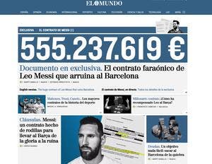 Esp : Lionel Messi accusé d'avoir ruiné le FC Barcelone !