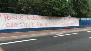 PSG : Mystérieuses banderoles anti-Pogba à Paris