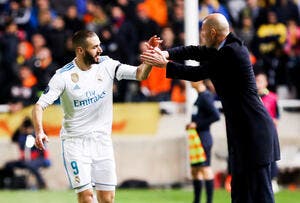 Liga : Zidane s'interroge, qui n'aime pas Benzema ?