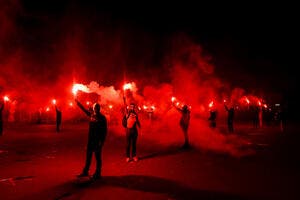 PSG-Barça : Les supporters en feu, jusqu'au couvre-feu