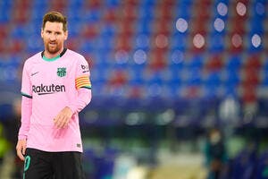 Esp : Messi joue la montre, le Barça ne va pas aimer