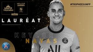 L1 : Keylor Navas (PSG) meilleur gardien de la saison