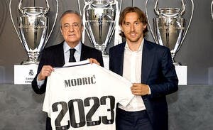 Real Madrid : Luka Modric prolonge jusqu'en 2023