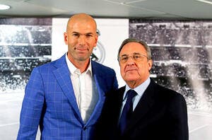 Esp : Pérez a craqué, Zidane au coeur de son délire