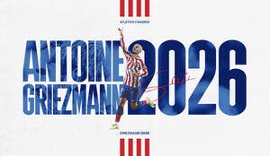 Esp : Griezmann officiellement à l'Atlético Madrid jusqu'en 2026