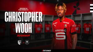 Officiel : Rennes fait signer Christopher Wooh 
