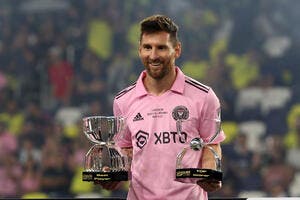 Déjà un trophée à Miami, Messi marque l'histoire du foot