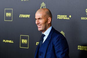 Zidane ne viendra pas au PSG pour l'argent