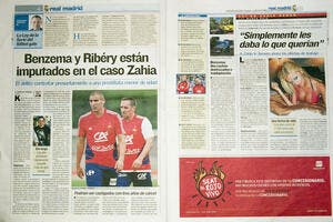 Prise dans la tempête avec Ribéry et Benzema, Zahia a pensé au pire
