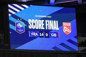 EdF : Humilié 14-0 par la France, Gibraltar dévoile son nouvel objectif