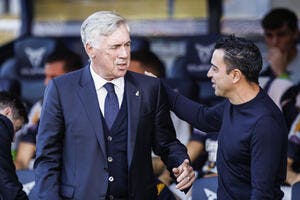 Esp : Ancelotti renvoie Xavi et le Barça dans les cordes