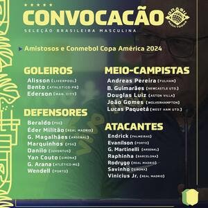 Copa America : Le Brésil vire Casemiro, Jesus et Richarlison