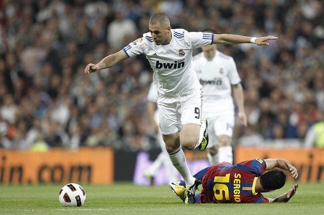 Benzema parti pour être sur le banc face à Barcelone
