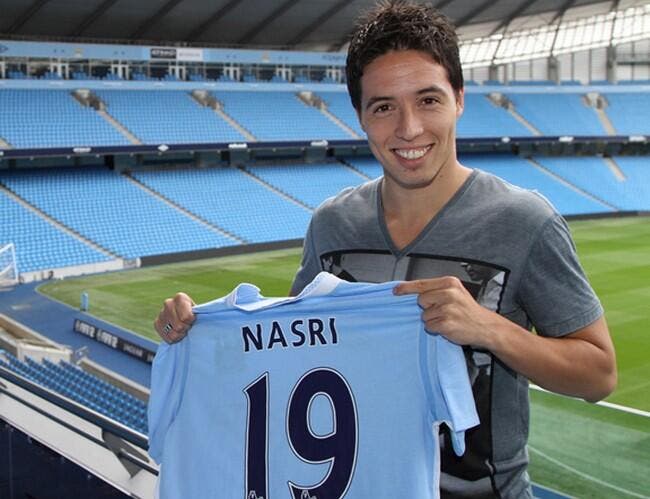Officiel : Samir Nasri pour quatre ans à Manchester City