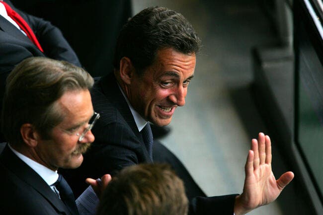 Sarkozy a félicité les joueurs de l'OM