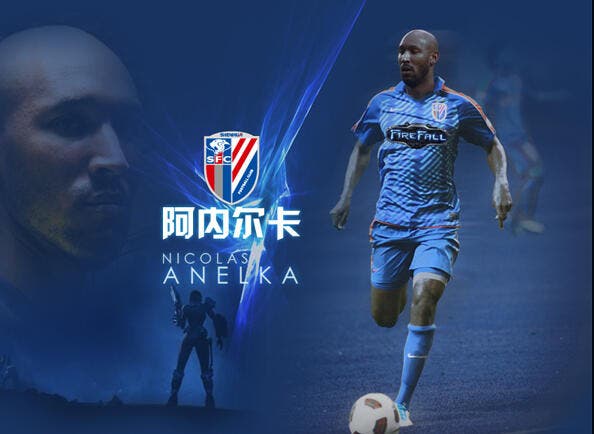 Anelka pour deux ans à Shangai c'est officiel !