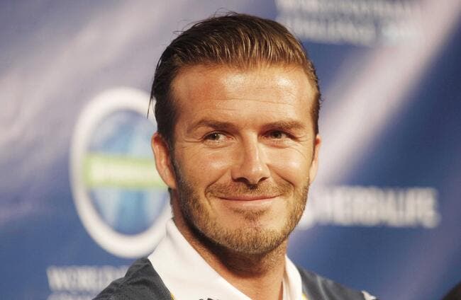 Beckham avec le numéro 32 sur son maillot au PSG ?