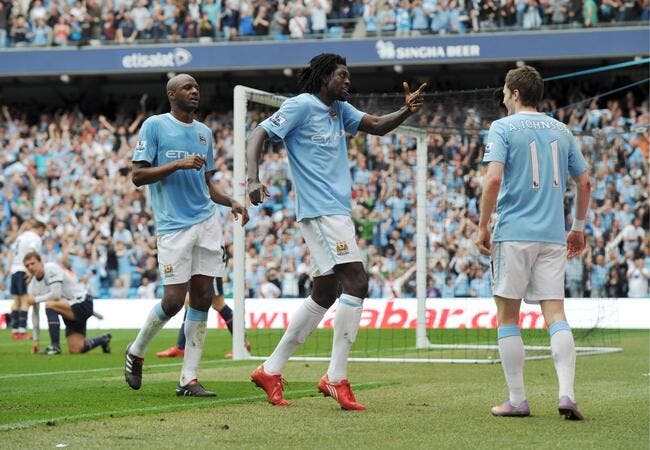 Adebayor est en rogne contre Manchester City