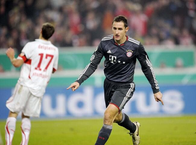 La porte est Klose au Bayern