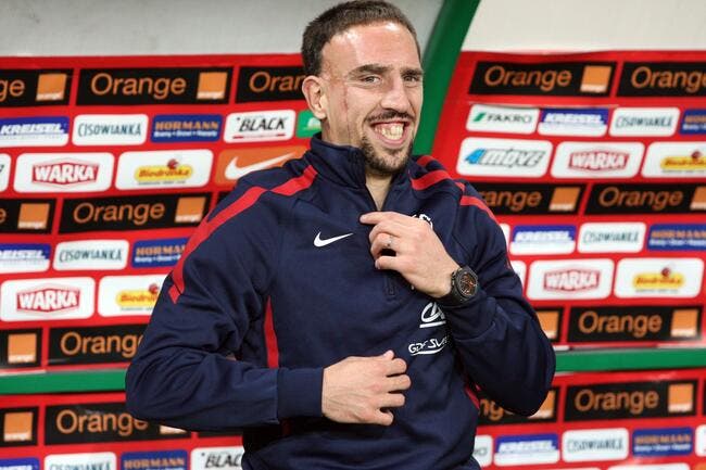 Franck Ribéry n'a pas emballé Laurent Blanc