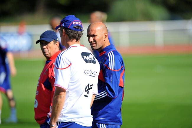 Pour Zidane, Laurent Blanc « doit continuer »