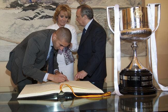 Karim Benzema a toujours la cote au Real Madrid