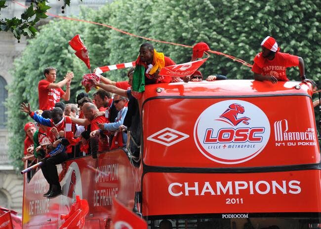 Photo du jour: Lille fait un triomphe à ses champions