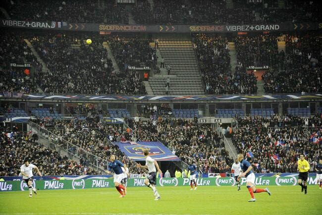 Les Bleus contraints et forcés de jouer au Stade de France