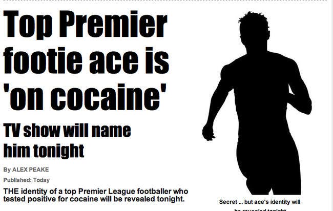 Qui est ce joueur de Premier League positif à la cocaïne ?