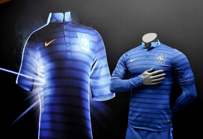 Le maillot de l'équipe de France pour l'Euro 2012 dévoilé