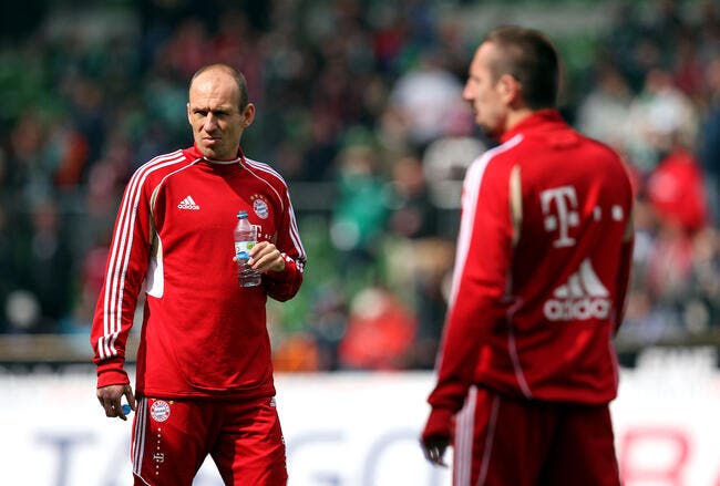 Robben ne veut pas prolonger au Bayern à cause de Ribéry