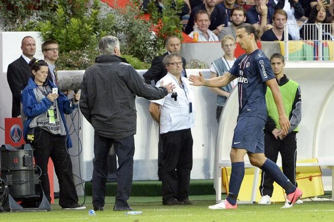 Ancelotti couve sa star Ibrahimovic et relance Sirigu