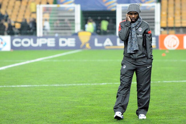 Luyindula a résilié son contrat avec le PSG