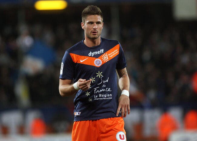 Giroud n'est pas pressé de quitter Montpellier, si l'Europe est là