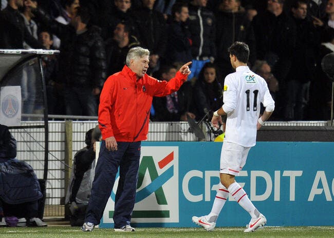 Pastore n’est pas encore le Kaka du PSG pour Ancelotti