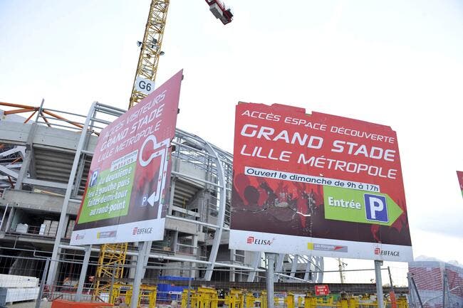 Lille, un beau stade mais un couac financier à 3,5ME par an