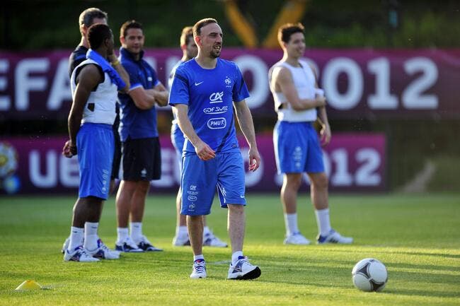Ribéry s'éclate avec les Bleus, et ça se voit sur le terrain