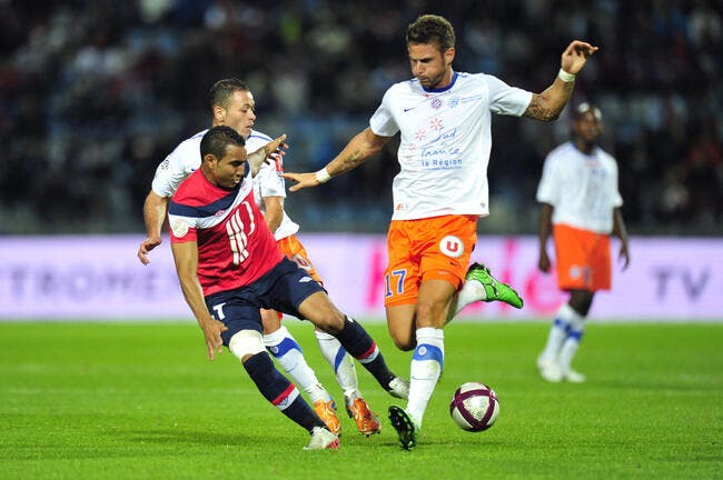 Montpellier à quatre points du titre, ça fait saliver Giroud