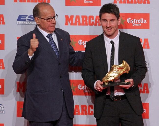 Le Soulier d'Or 2012, c'est pour Lionel Messi