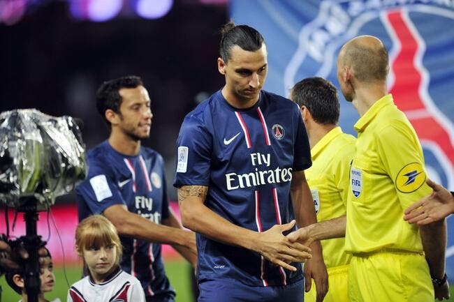 En plus du PSG et de la Ligue 1, Ibrahimovic a conquis les arbitres