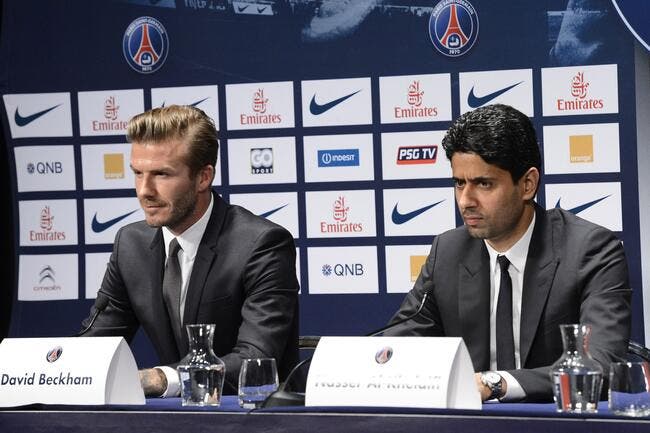 Le patron du PSG veut garder Beckham et Ancelotti !